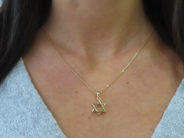 'STAR OF DAVID NECKLACE'