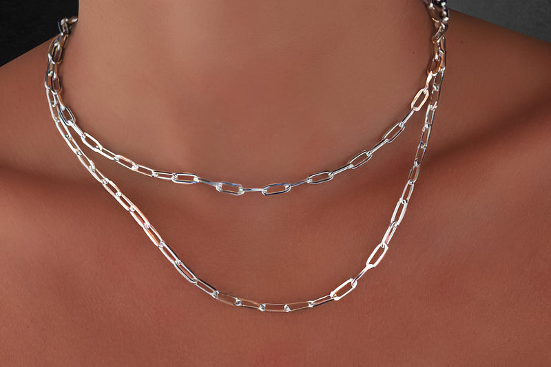 'OPEN LINK CHAIN' NECKLACE