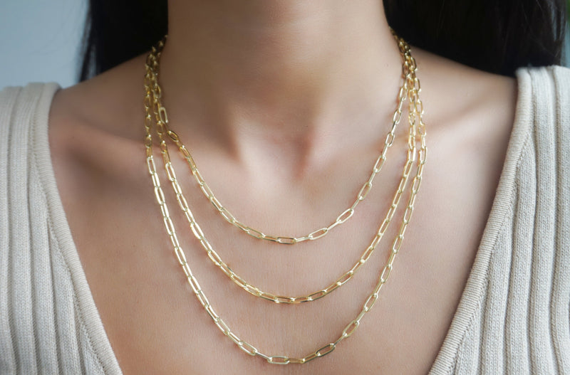 'OPEN LINK CHAIN' NECKLACE