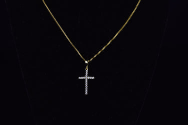 ‘DIAMOND CROSS’ Necklace - SHOP PAIGE