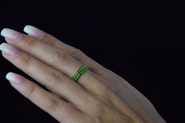'EMERALD BABY' RING SET - SHOP PAIGE