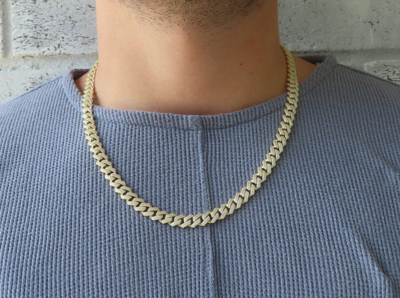 'MENS ICED CUBAN NECKLACE'