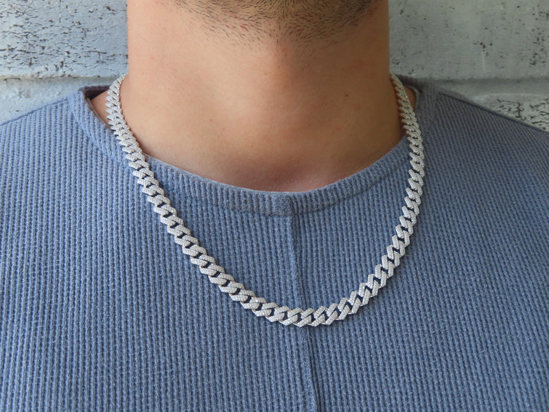 'MENS ICED CUBAN NECKLACE'