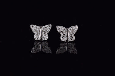 ‘BUTTERFLY CRYSTAL STUDS' - SHOP PAIGE